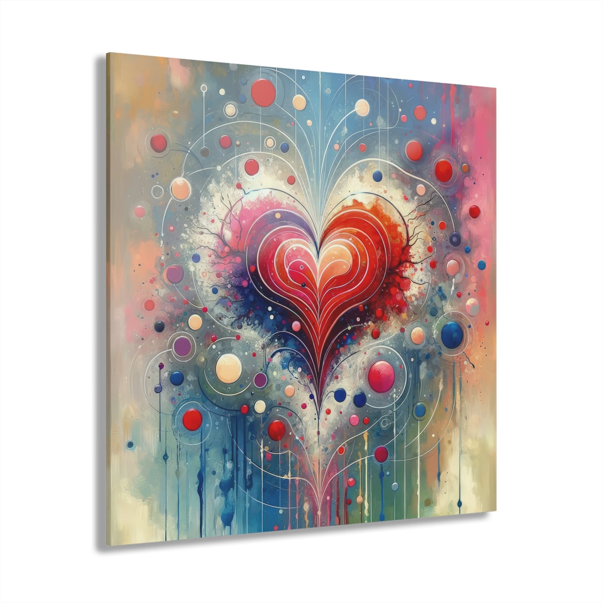 Emotional Physics Heart Acrylic Prints (French Cleat Hanging) - ATUH.ART