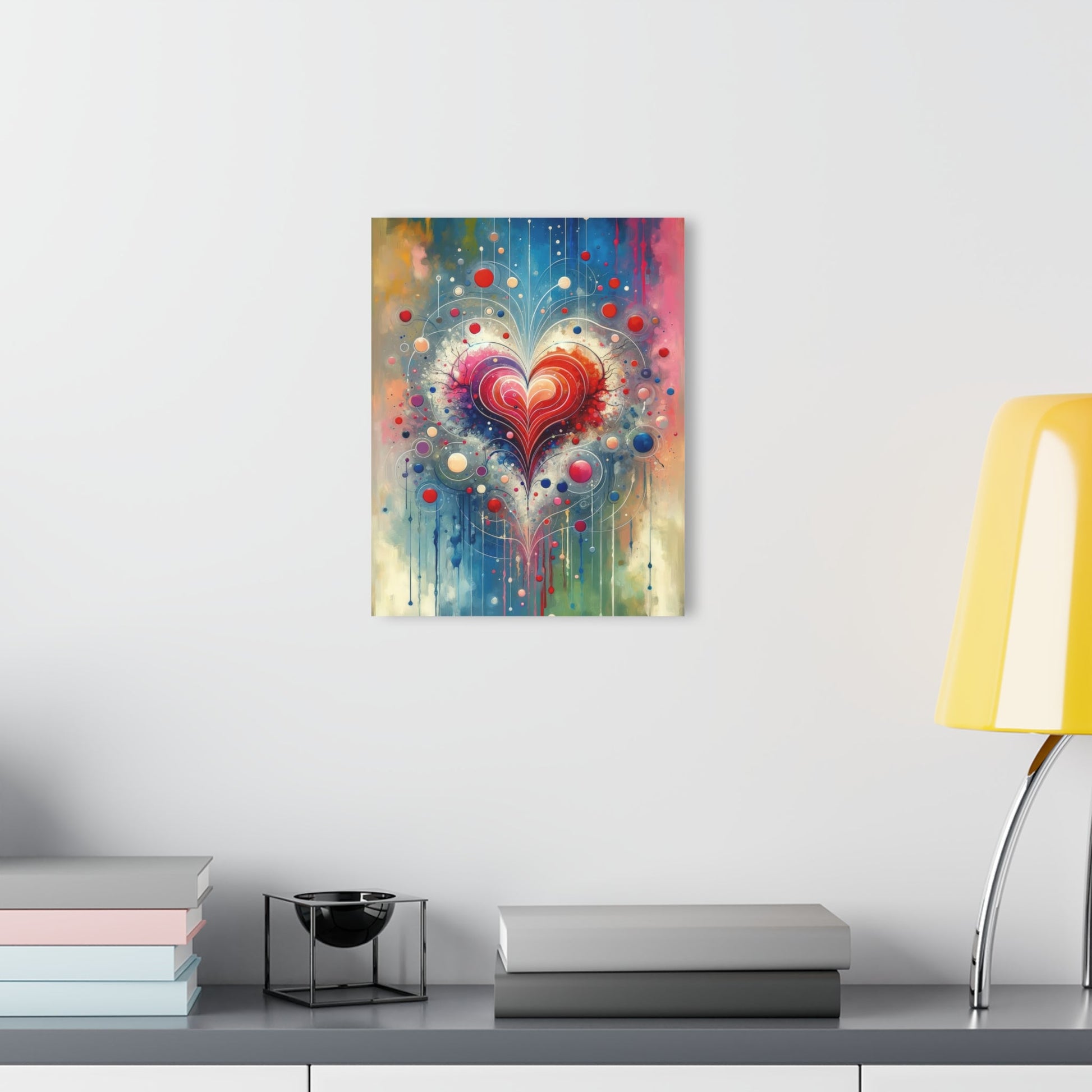 Emotional Physics Heart Acrylic Prints (French Cleat Hanging) - ATUH.ART