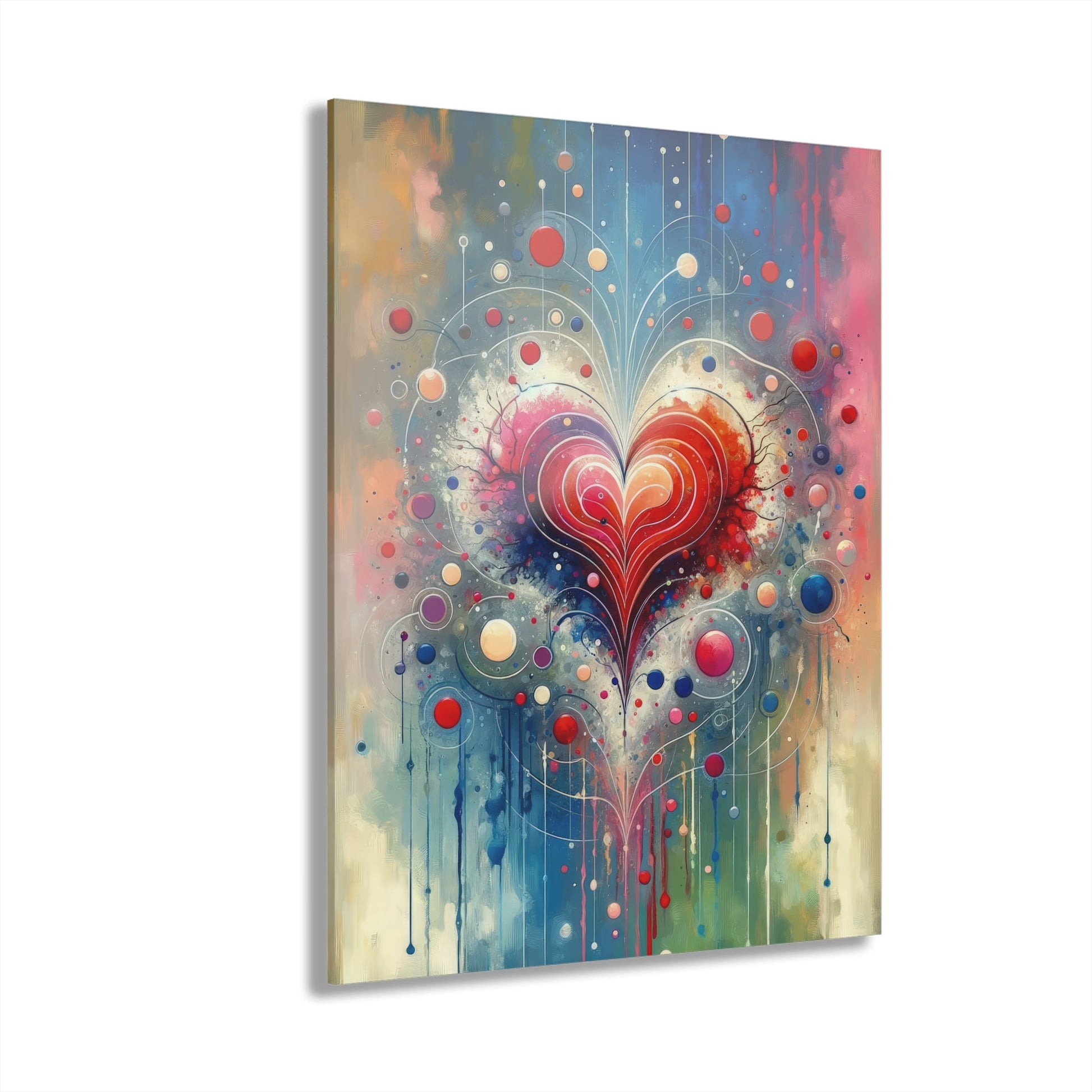 Emotional Physics Heart Acrylic Prints (French Cleat Hanging) - ATUH.ART