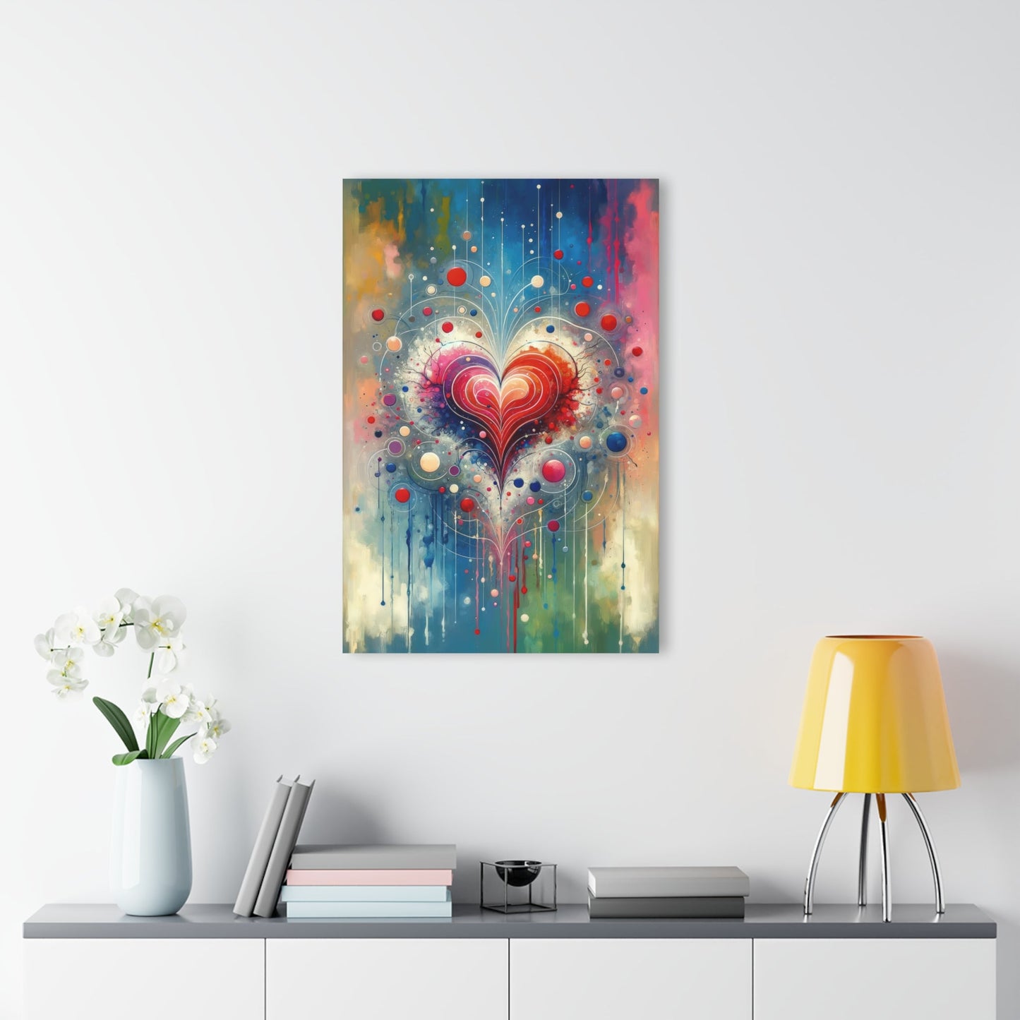 Emotional Physics Heart Acrylic Prints (French Cleat Hanging) - ATUH.ART