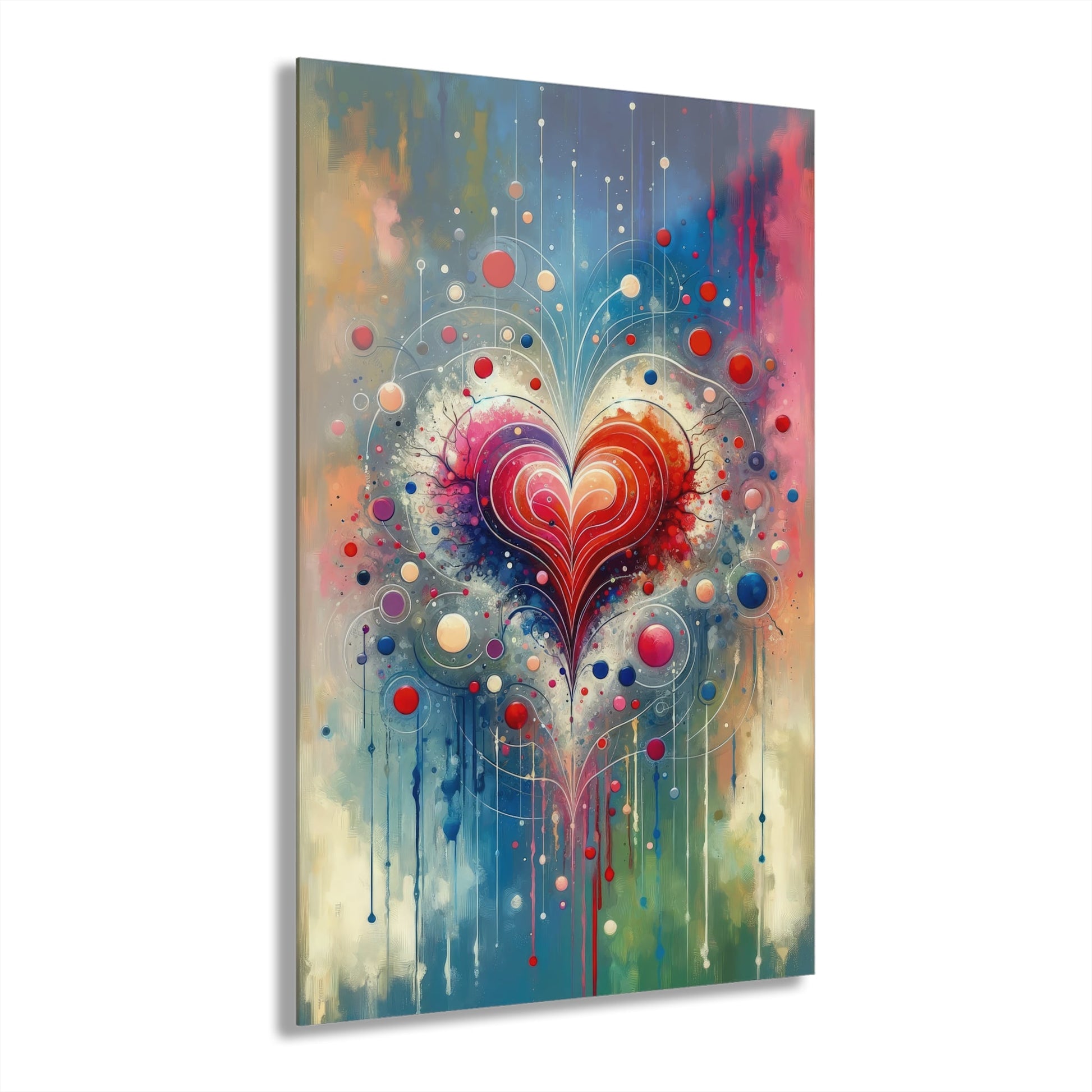 Emotional Physics Heart Acrylic Prints (French Cleat Hanging) - ATUH.ART