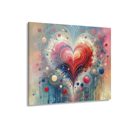 Emotional Physics Heart Acrylic Prints (French Cleat Hanging) - ATUH.ART