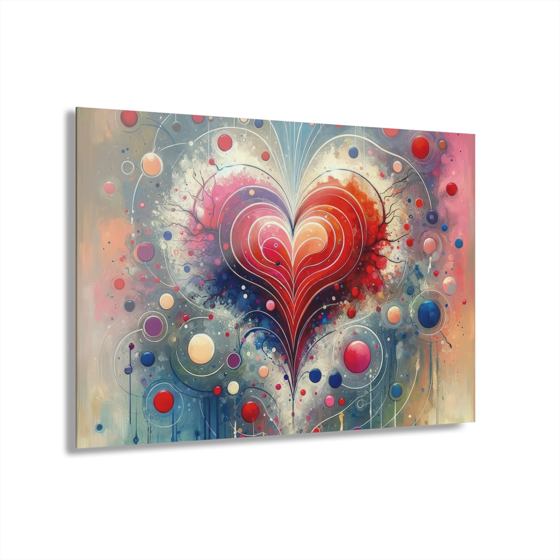 Emotional Physics Heart Acrylic Prints (French Cleat Hanging) - ATUH.ART