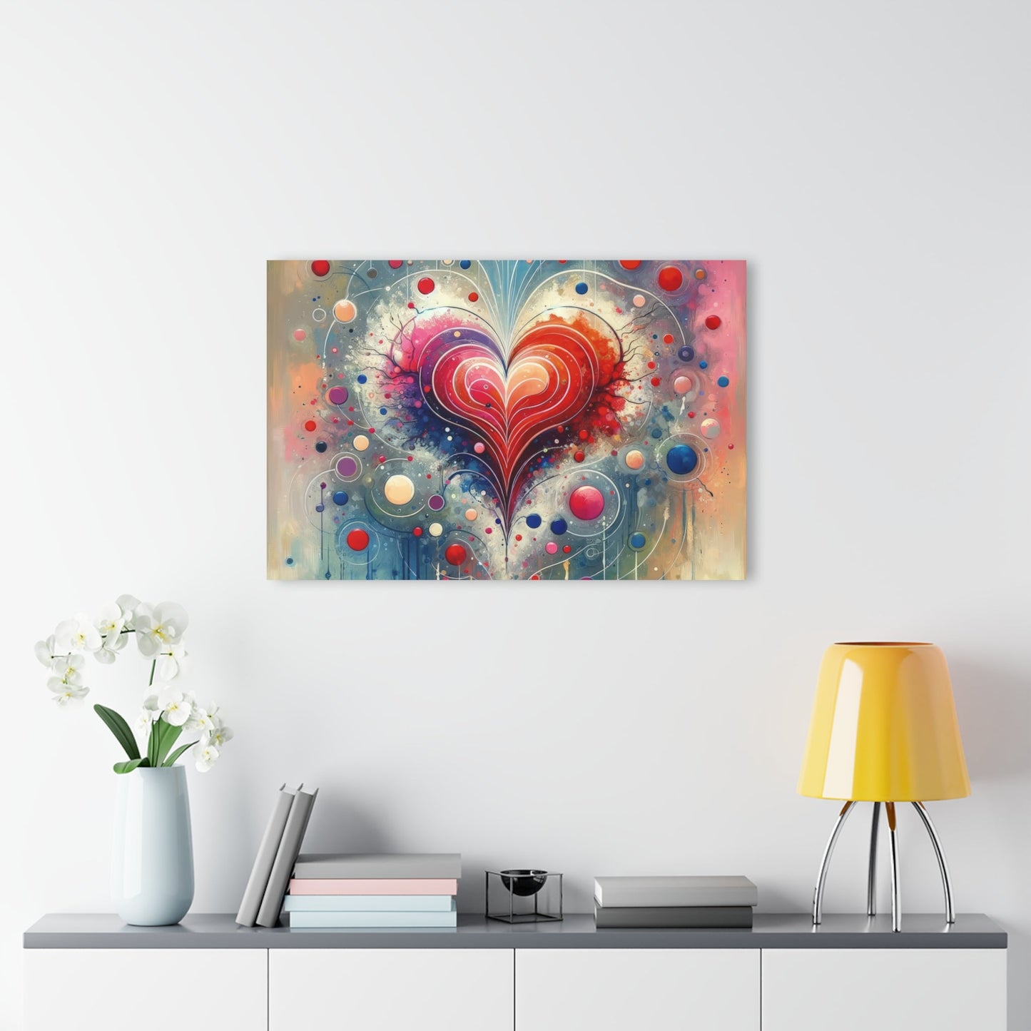 Emotional Physics Heart Acrylic Prints (French Cleat Hanging) - ATUH.ART