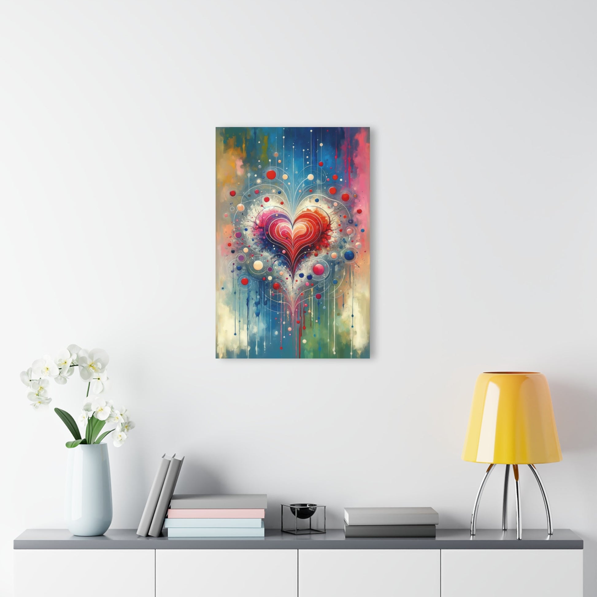Emotional Physics Heart Acrylic Prints (French Cleat Hanging) - ATUH.ART