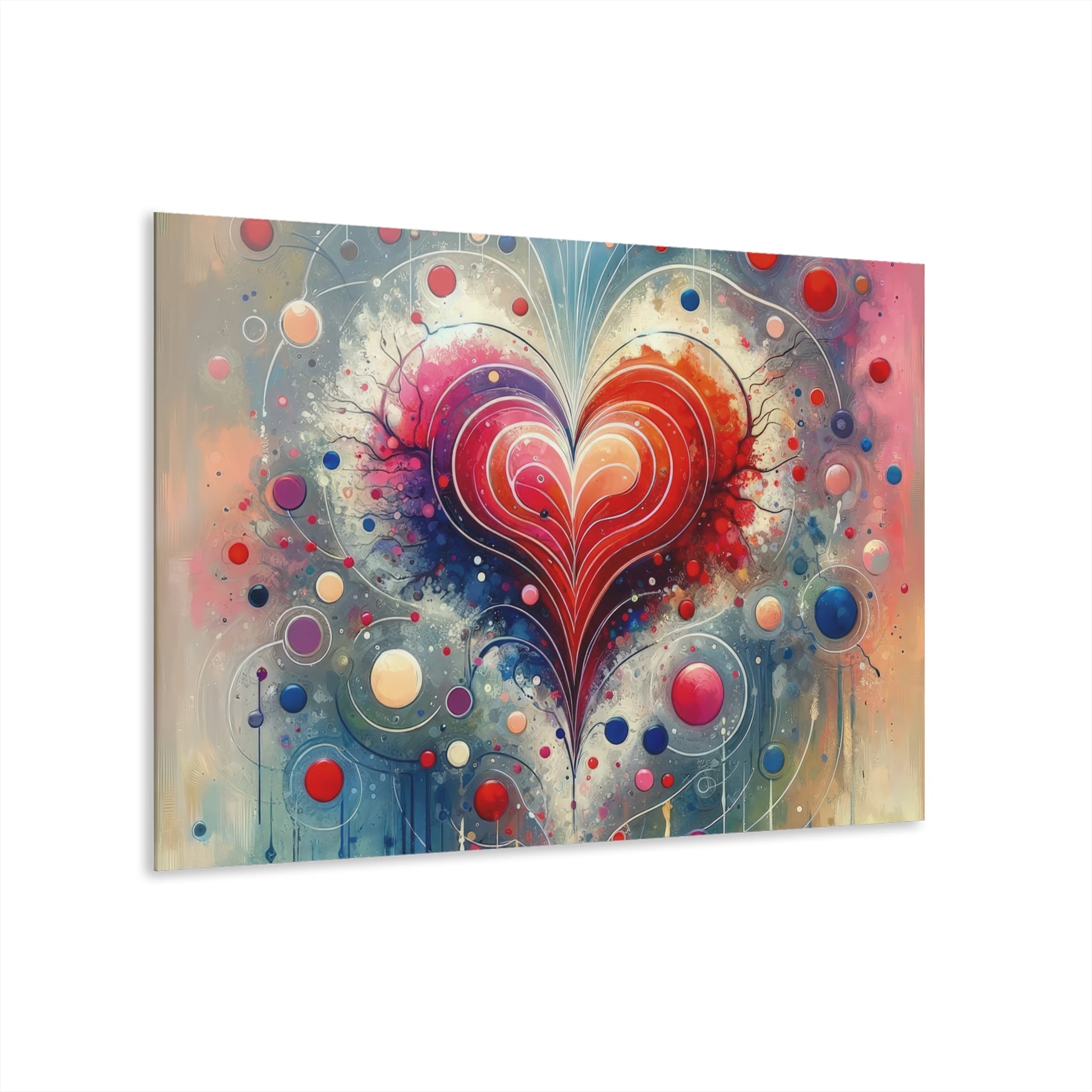 Emotional Physics Heart Acrylic Prints (French Cleat Hanging) - ATUH.ART
