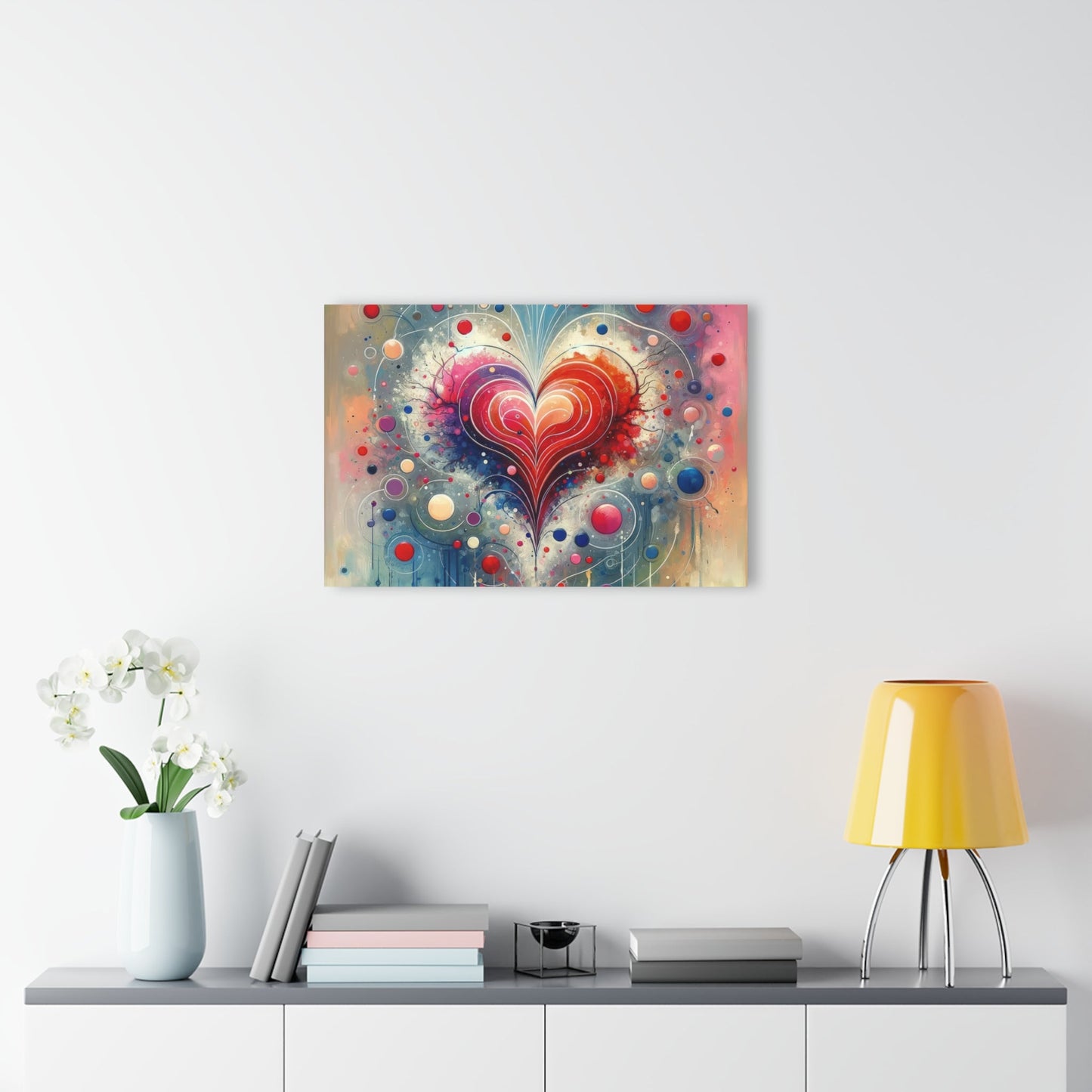 Emotional Physics Heart Acrylic Prints (French Cleat Hanging) - ATUH.ART