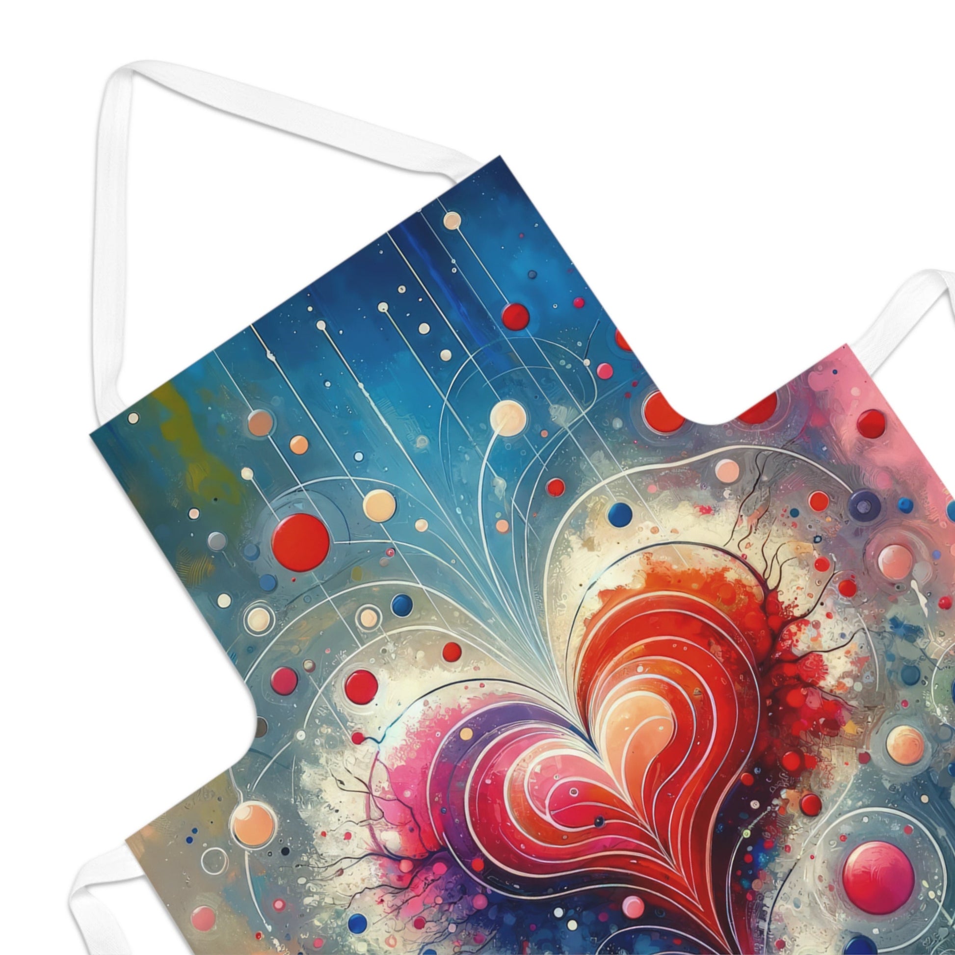 Emotional Physics Heart Adult Apron (AOP) - ATUH.ART