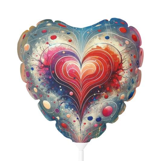 Emotional Physics Heart Balloon (Round and Heart-shaped), 11" - ATUH.ART