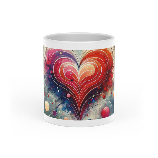 Emotional Physics Heart Heart-Shaped Mug - ATUH.ART