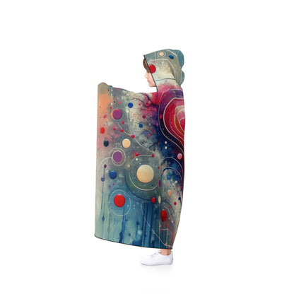 Emotional Physics Heart Hooded Blanket - ATUH.ART