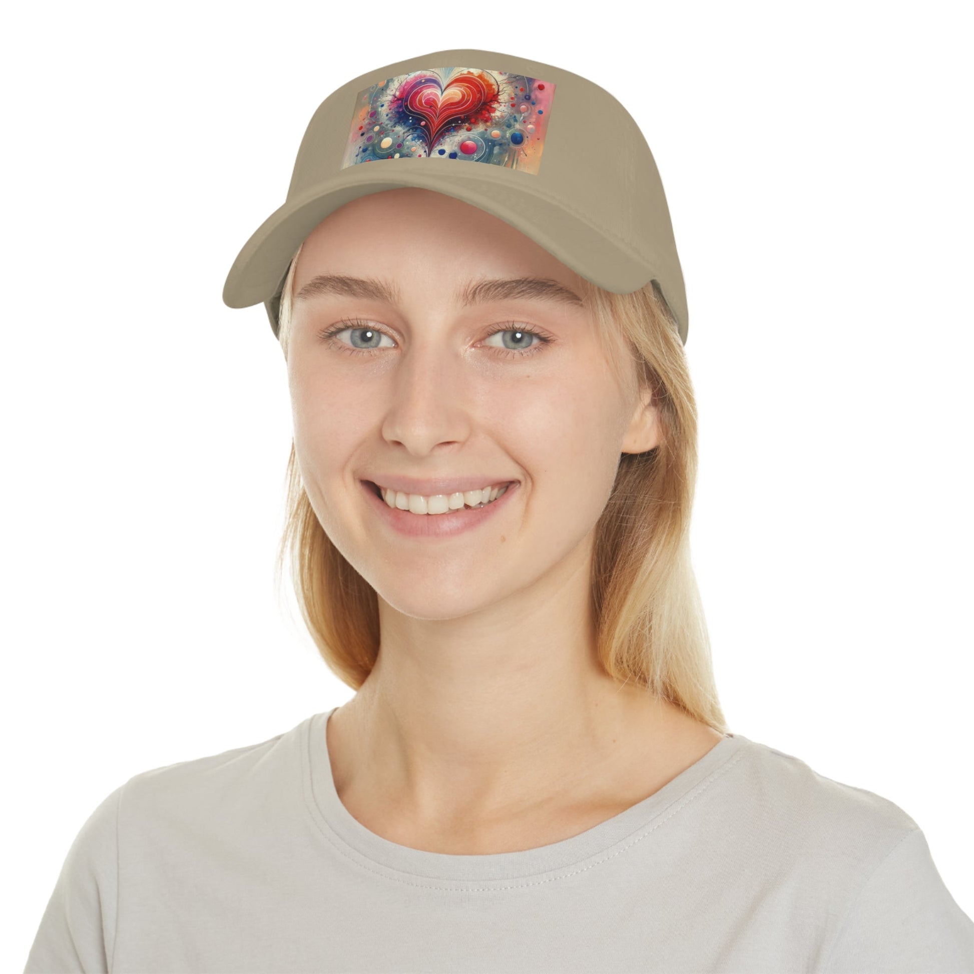 Emotional Physics Heart Low Profile Baseball Cap - ATUH.ART