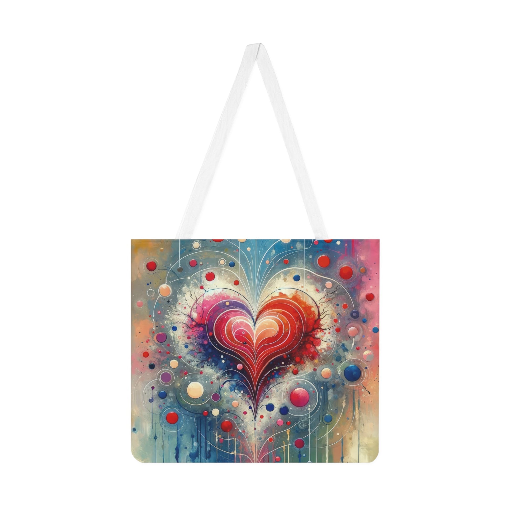 Emotional Physics Heart Shoulder Tote Bag (AOP) - ATUH.ART