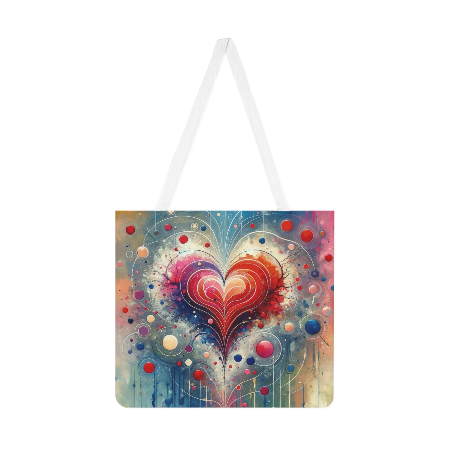 Emotional Physics Heart Shoulder Tote Bag (AOP) - ATUH.ART