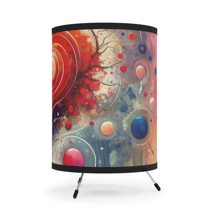 Emotional Physics Heart Tripod Lamp with High-Res Printed Shade, US\CA plug - ATUH.ART