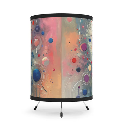 Emotional Physics Heart Tripod Lamp with High-Res Printed Shade, US\CA plug - ATUH.ART