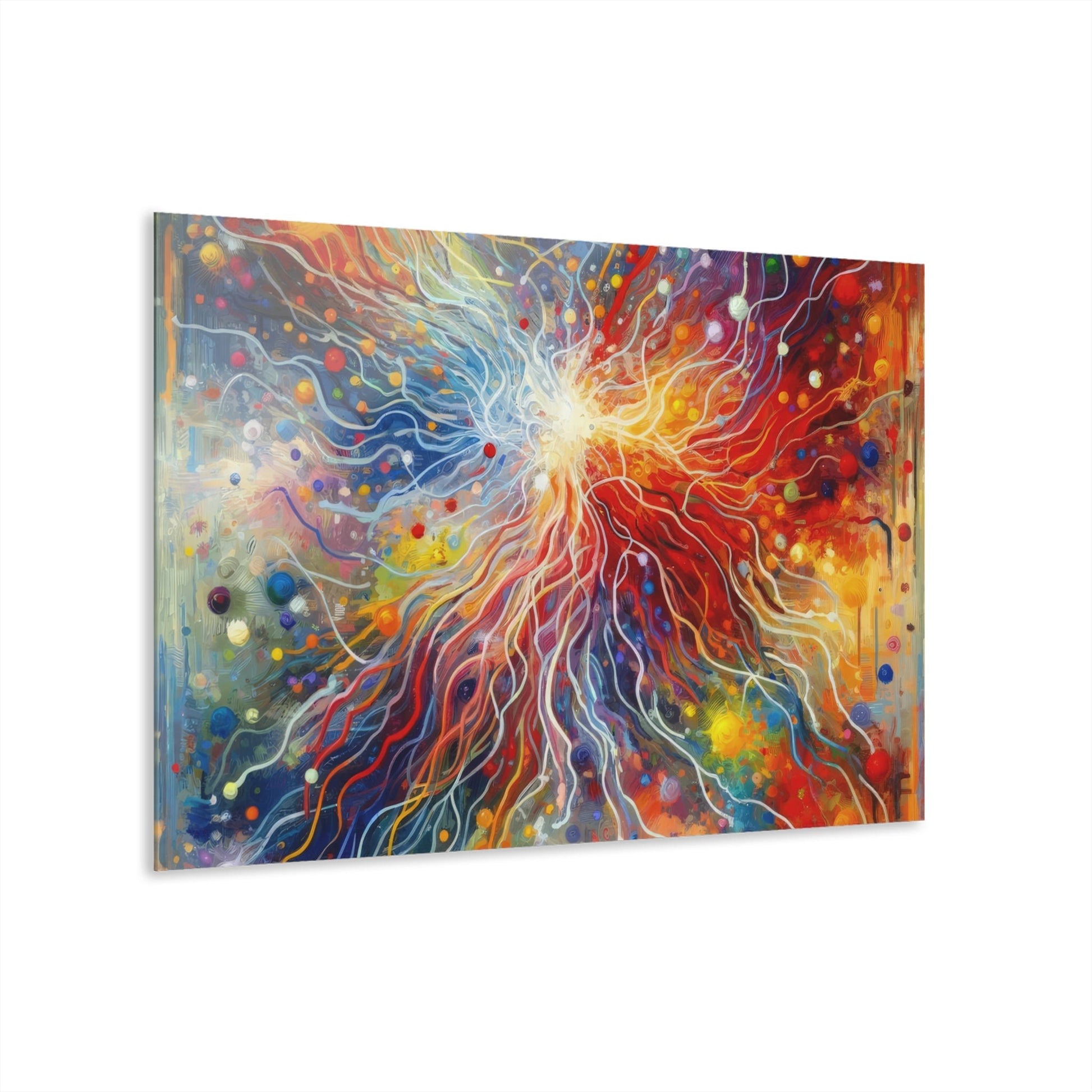 Emotive Yarn Explosion Acrylic Prints (French Cleat Hanging) - ATUH.ART