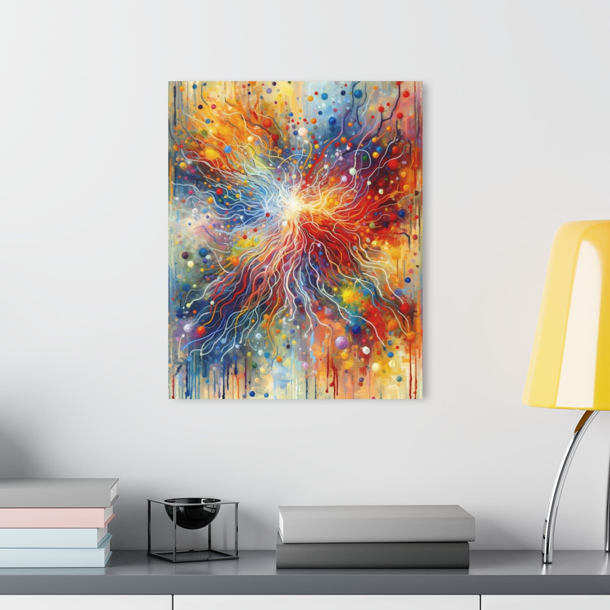 Emotive Yarn Explosion Acrylic Prints (French Cleat Hanging) - ATUH.ART