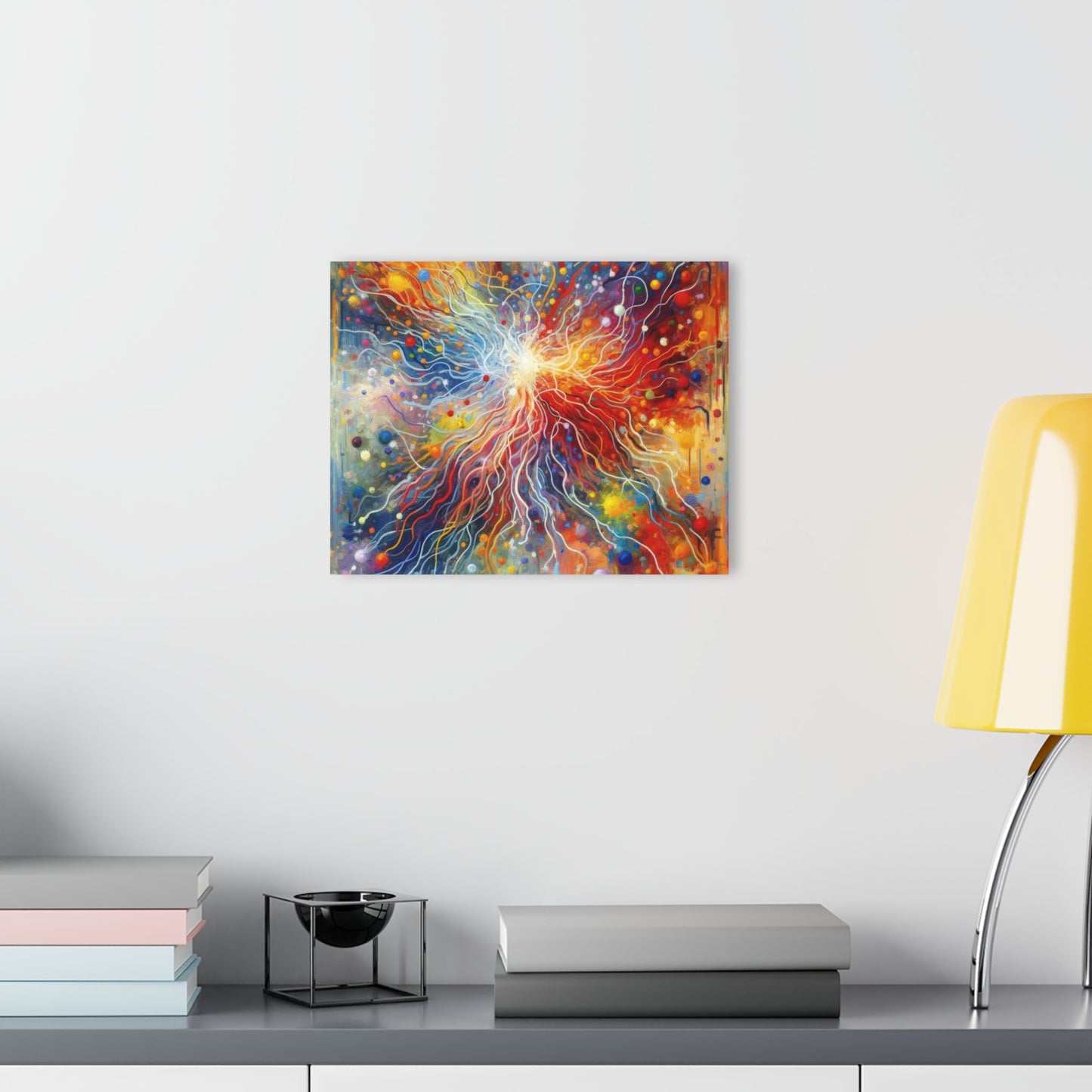 Emotive Yarn Explosion Acrylic Prints (French Cleat Hanging) - ATUH.ART