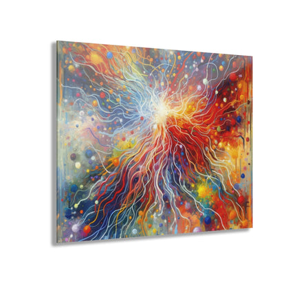 Emotive Yarn Explosion Acrylic Prints (French Cleat Hanging) - ATUH.ART
