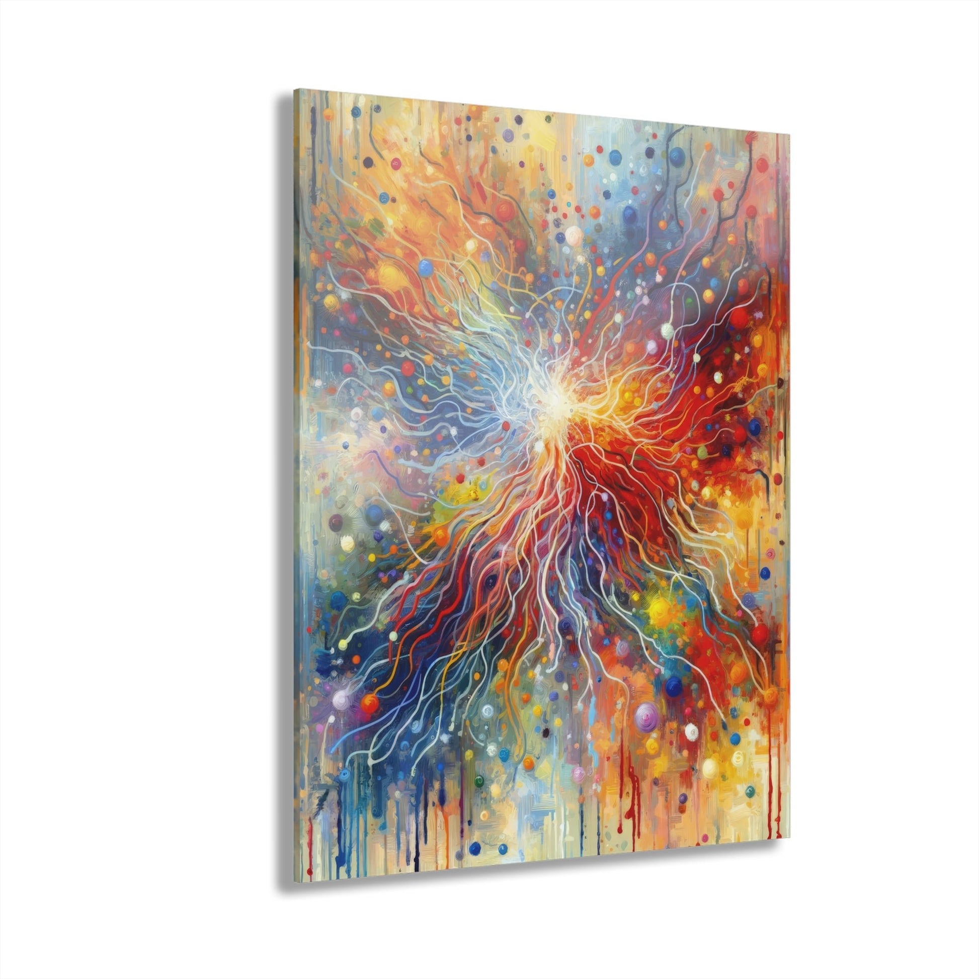 Emotive Yarn Explosion Acrylic Prints (French Cleat Hanging) - ATUH.ART