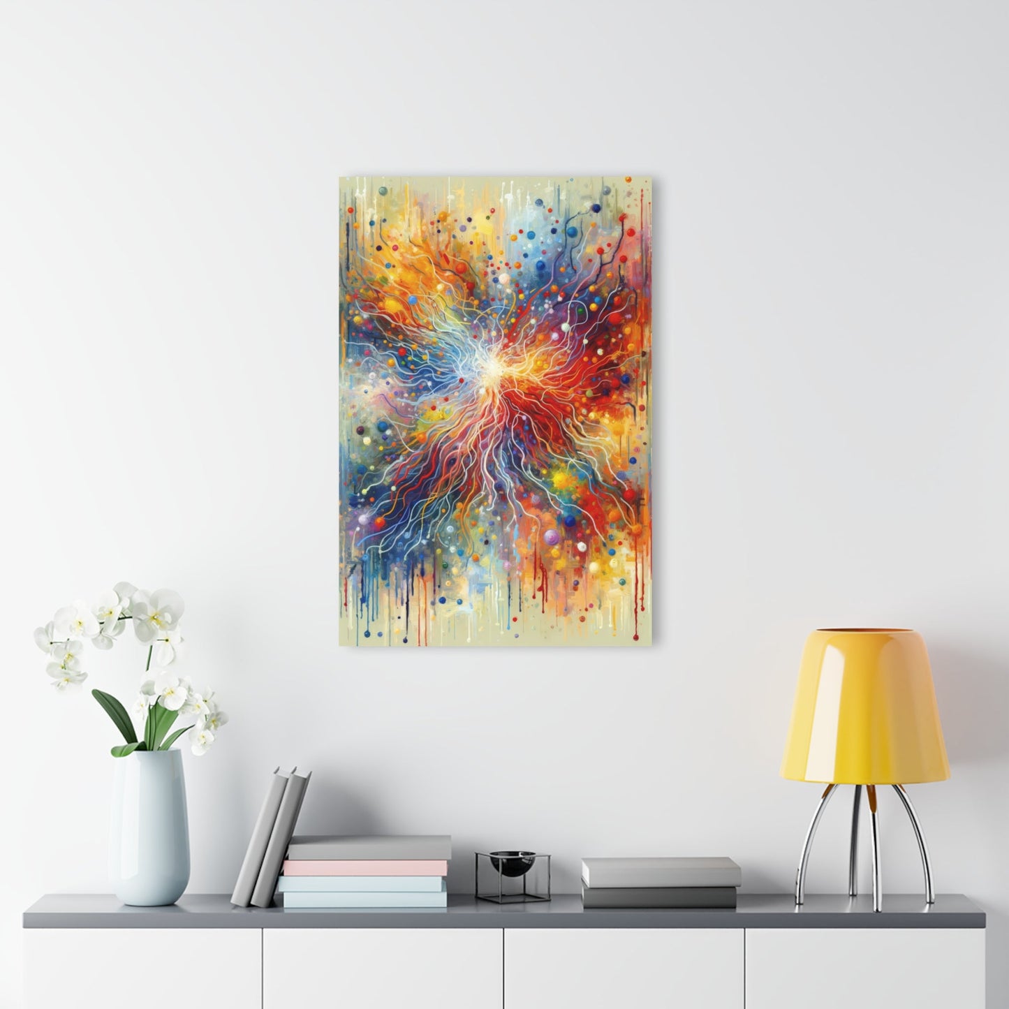 Emotive Yarn Explosion Acrylic Prints (French Cleat Hanging) - ATUH.ART
