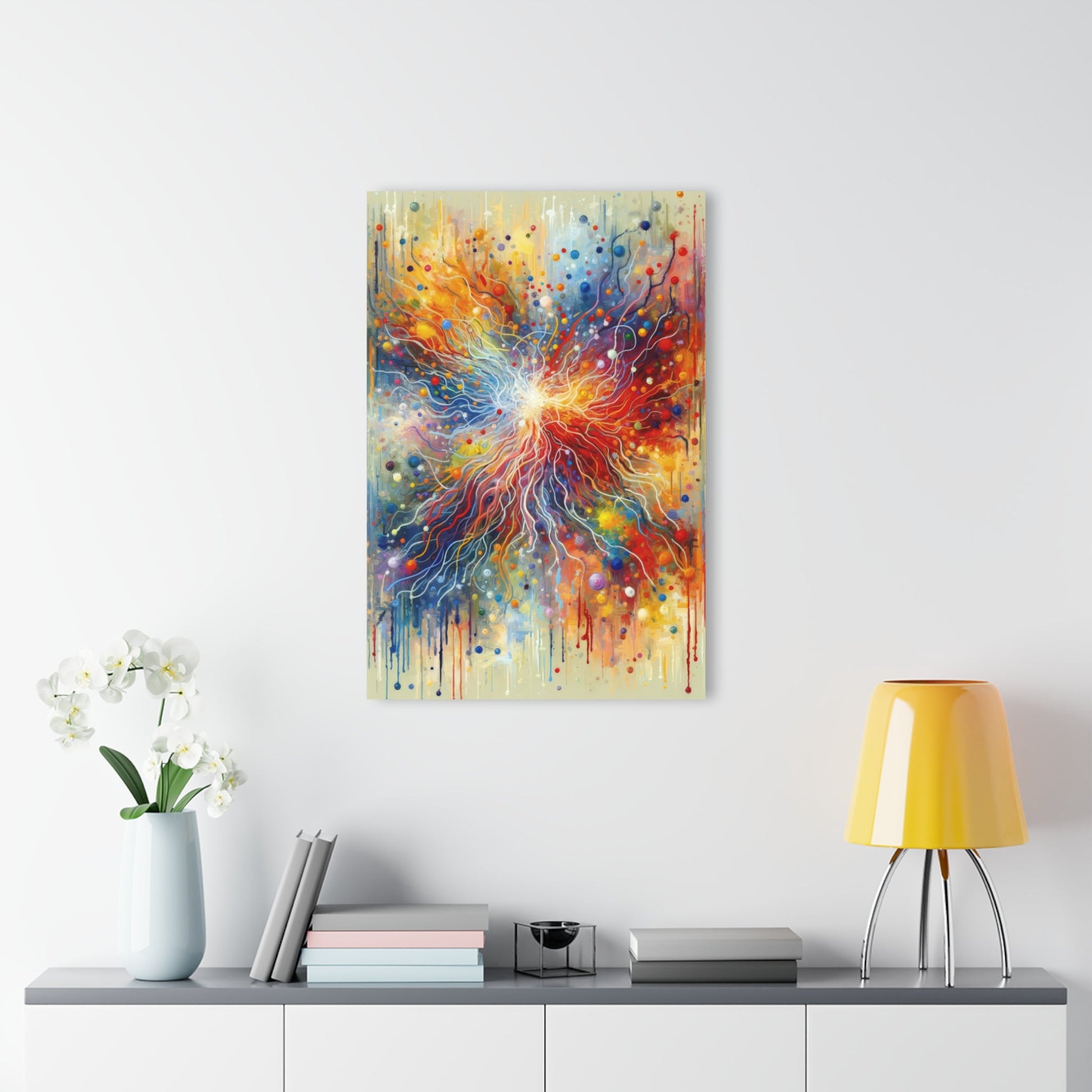 Emotive Yarn Explosion Acrylic Prints (French Cleat Hanging) - ATUH.ART