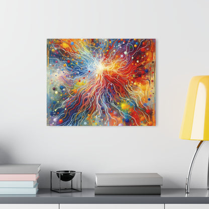 Emotive Yarn Explosion Acrylic Prints (French Cleat Hanging) - ATUH.ART