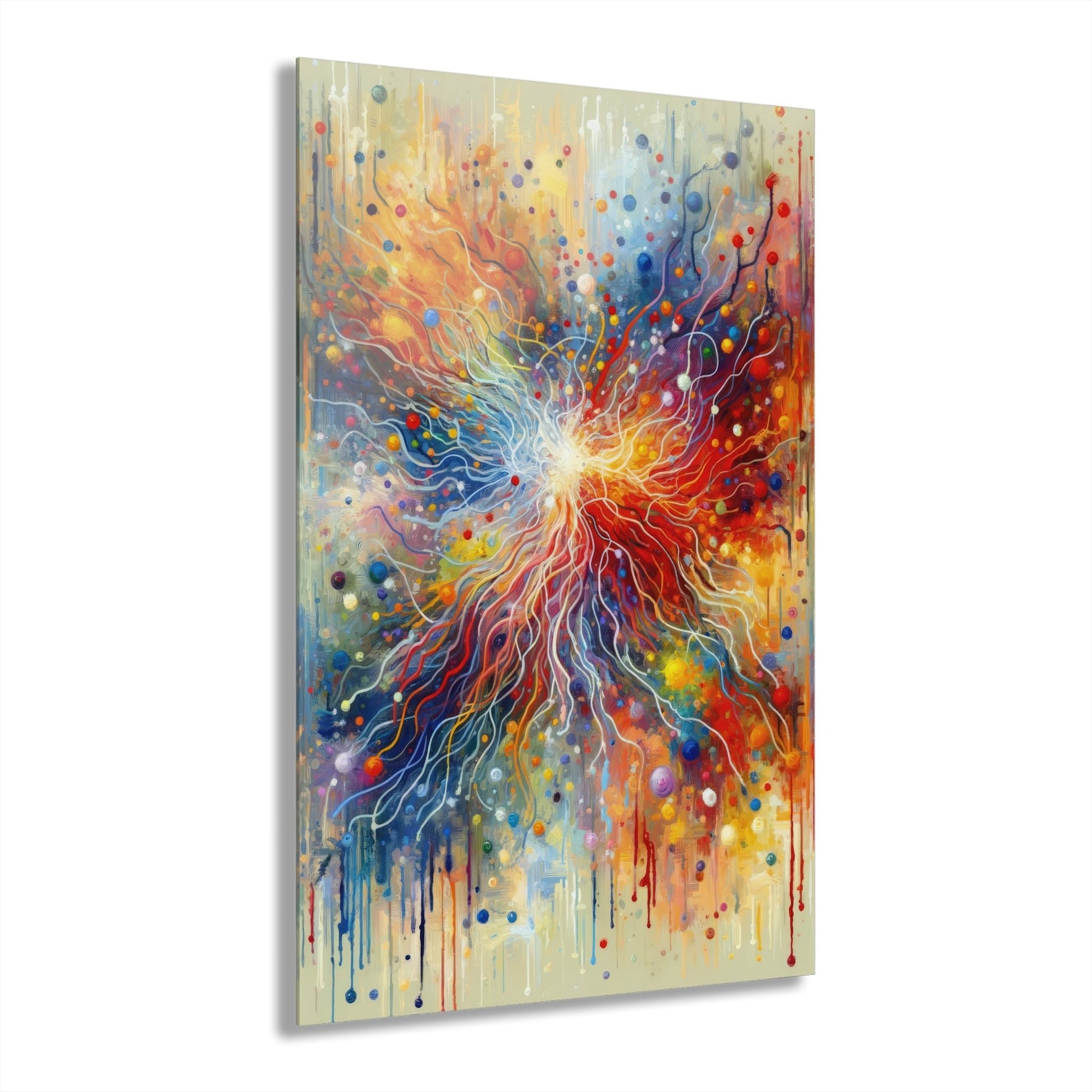 Emotive Yarn Explosion Acrylic Prints (French Cleat Hanging) - ATUH.ART