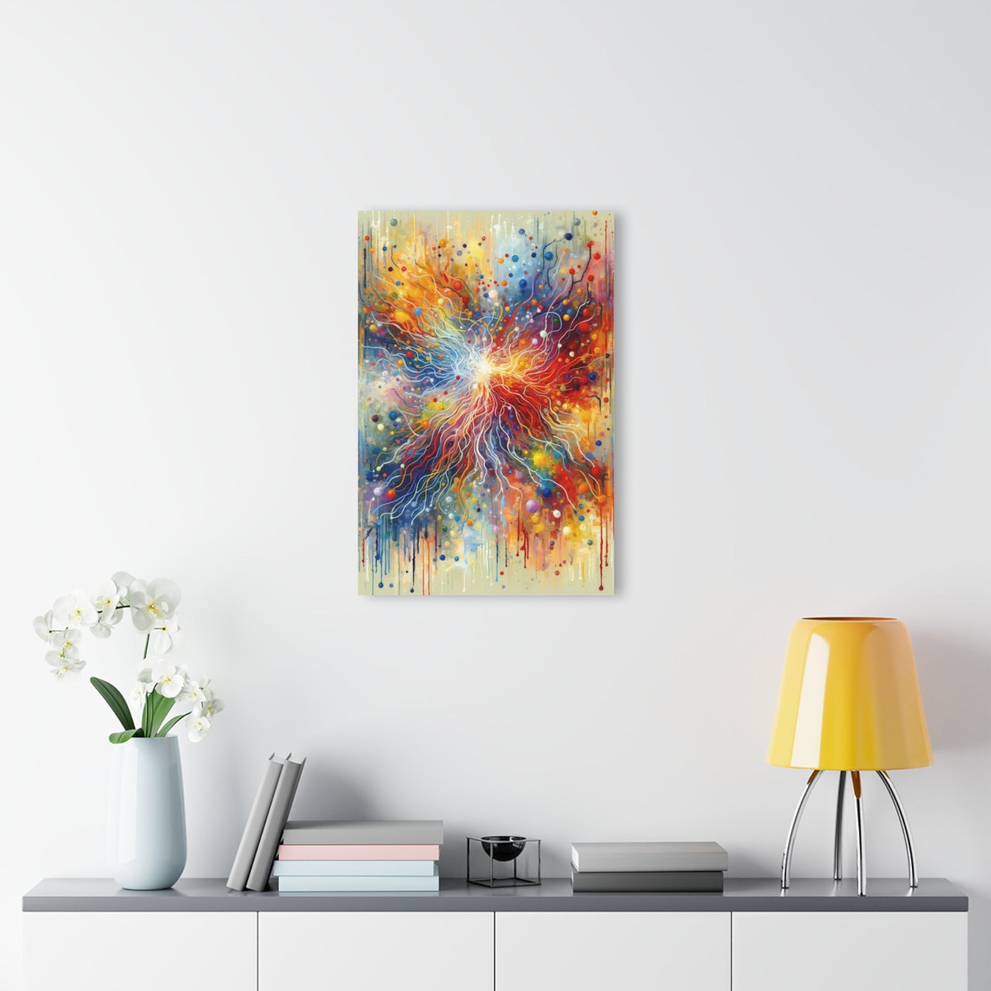 Emotive Yarn Explosion Acrylic Prints (French Cleat Hanging) - ATUH.ART