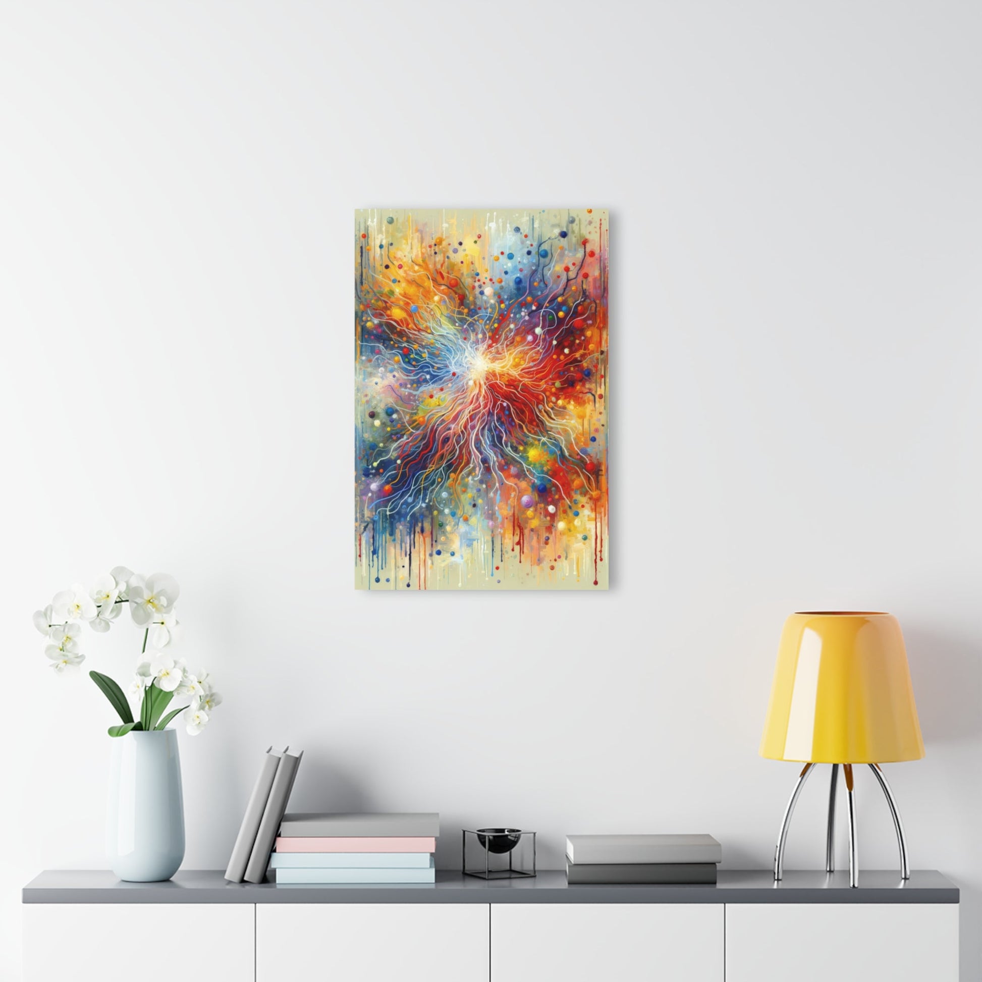 Emotive Yarn Explosion Acrylic Prints (French Cleat Hanging) - ATUH.ART