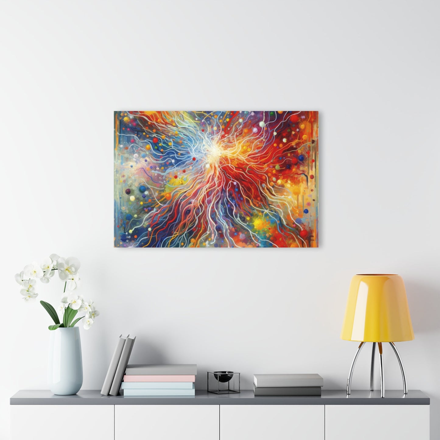 Emotive Yarn Explosion Acrylic Prints (French Cleat Hanging) - ATUH.ART