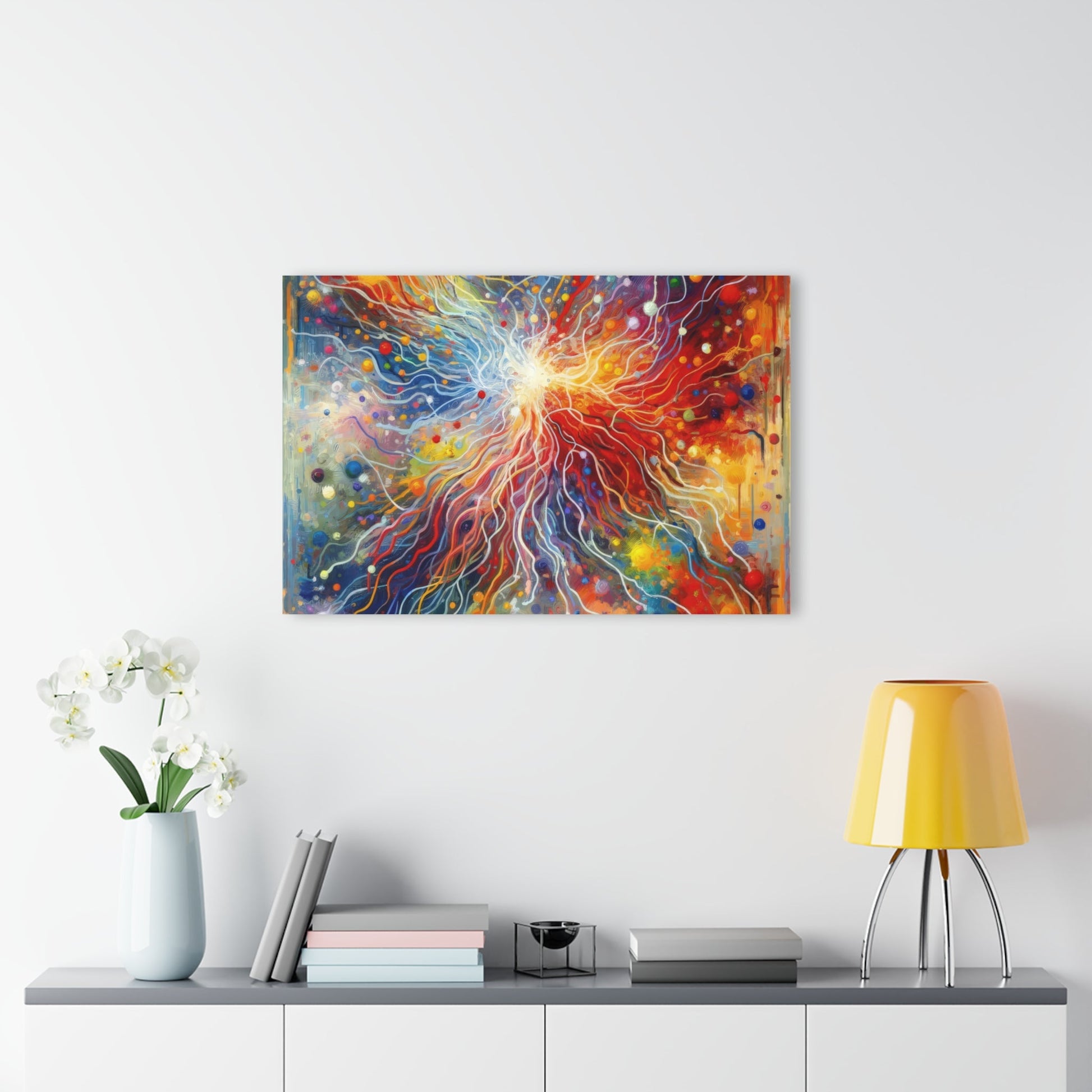 Emotive Yarn Explosion Acrylic Prints (French Cleat Hanging) - ATUH.ART