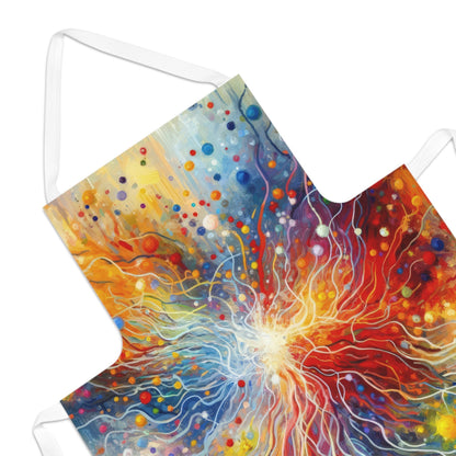 Emotive Yarn Explosion Adult Apron (AOP) - ATUH.ART