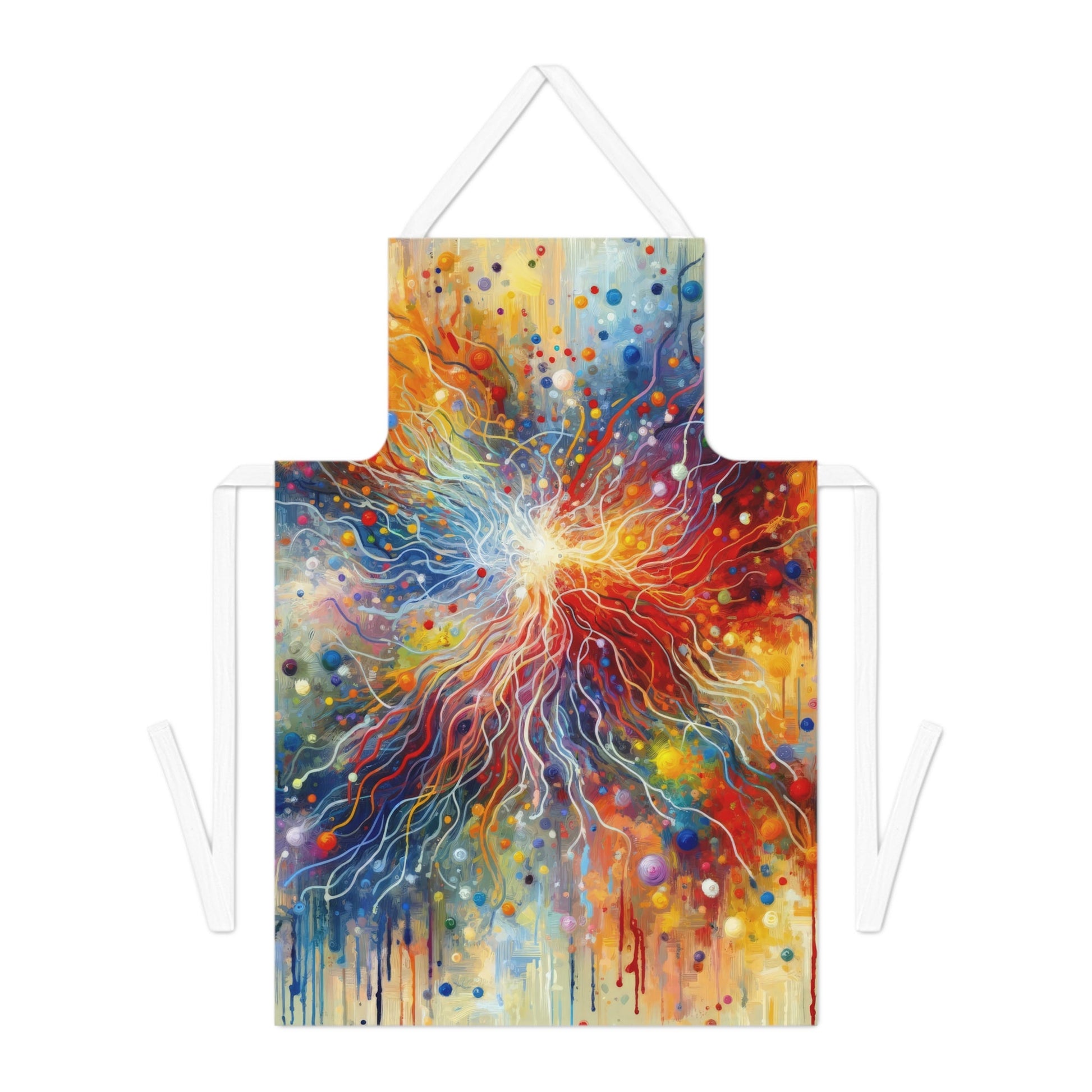 Emotive Yarn Explosion Adult Apron (AOP) - ATUH.ART