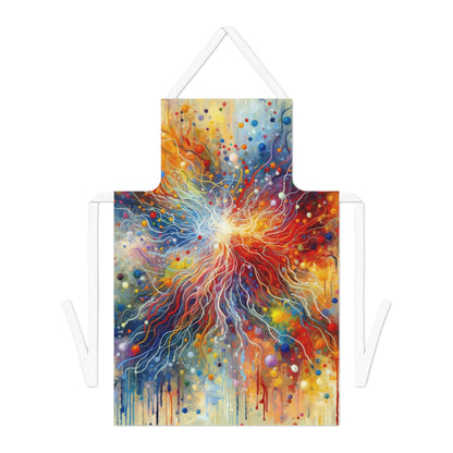 Emotive Yarn Explosion Adult Apron (AOP) - ATUH.ART