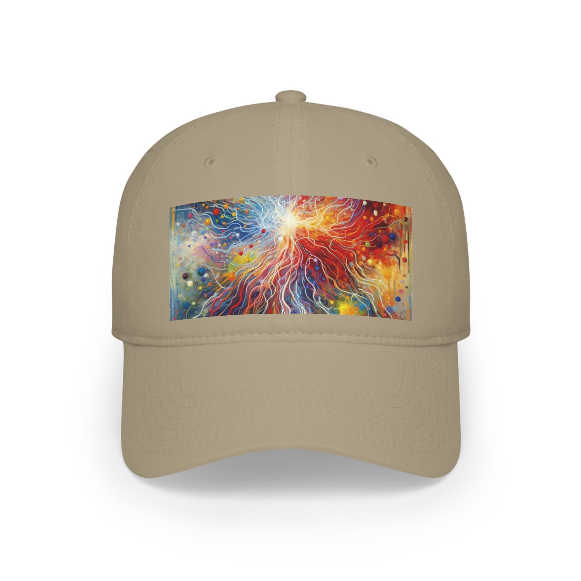 Emotive Yarn Explosion Low Profile Baseball Cap - ATUH.ART