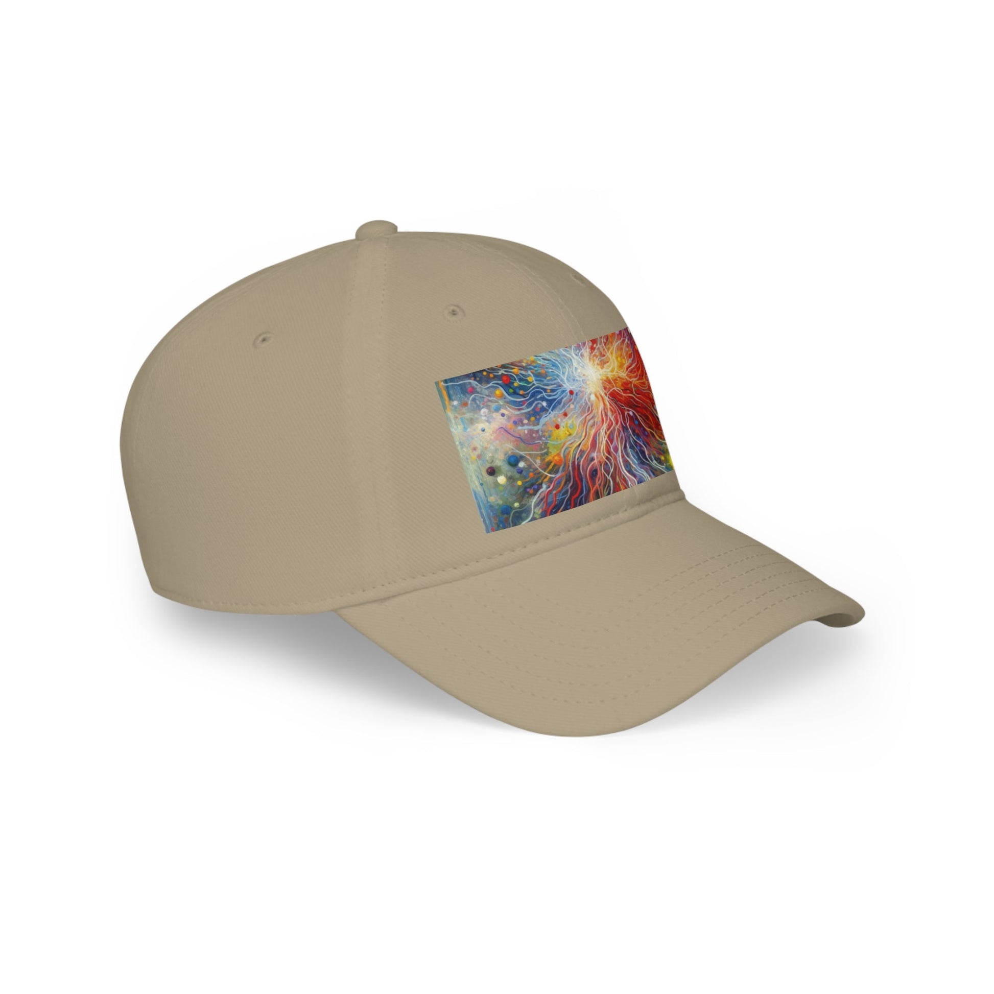 Emotive Yarn Explosion Low Profile Baseball Cap - ATUH.ART