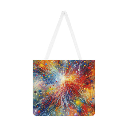 Emotive Yarn Explosion Shoulder Tote Bag (AOP) - ATUH.ART