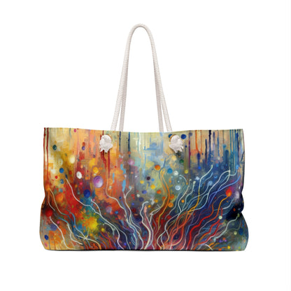Emotive Yarn Explosion Weekender Bag - ATUH.ART