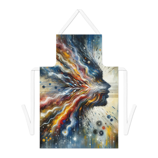 Empathetic Awakening Dynamic Adult Apron (AOP) - ATUH.ART