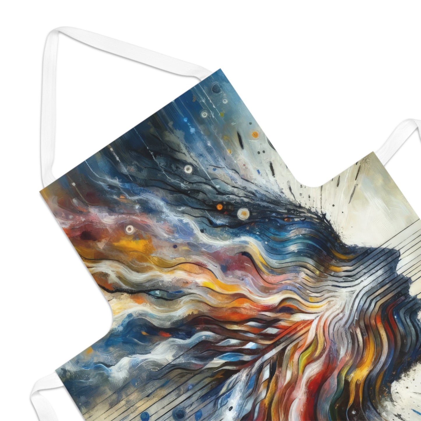 Empathetic Awakening Dynamic Adult Apron (AOP) - ATUH.ART