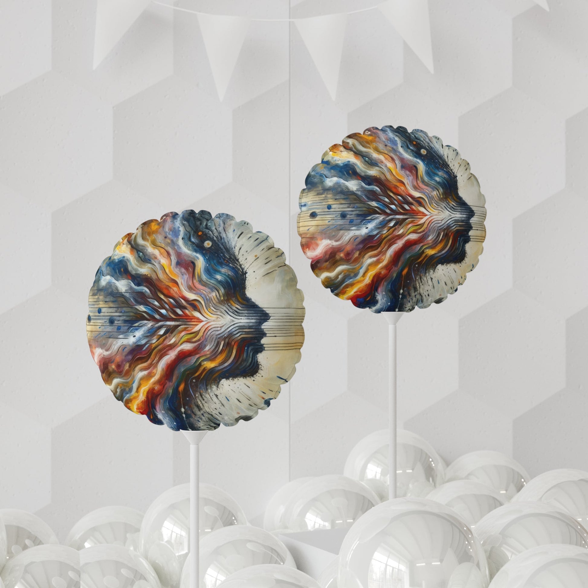 Empathetic Awakening Dynamic Balloon (Round and Heart-shaped), 11" - ATUH.ART