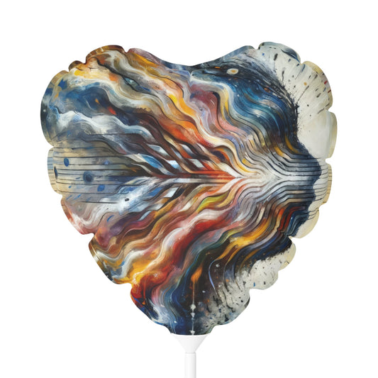 Empathetic Awakening Dynamic Balloon (Round and Heart-shaped), 11" - ATUH.ART