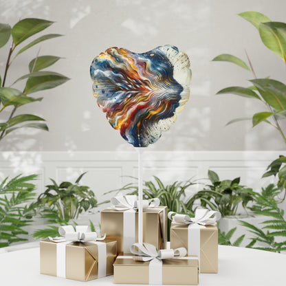 Empathetic Awakening Dynamic Balloon (Round and Heart-shaped), 11" - ATUH.ART