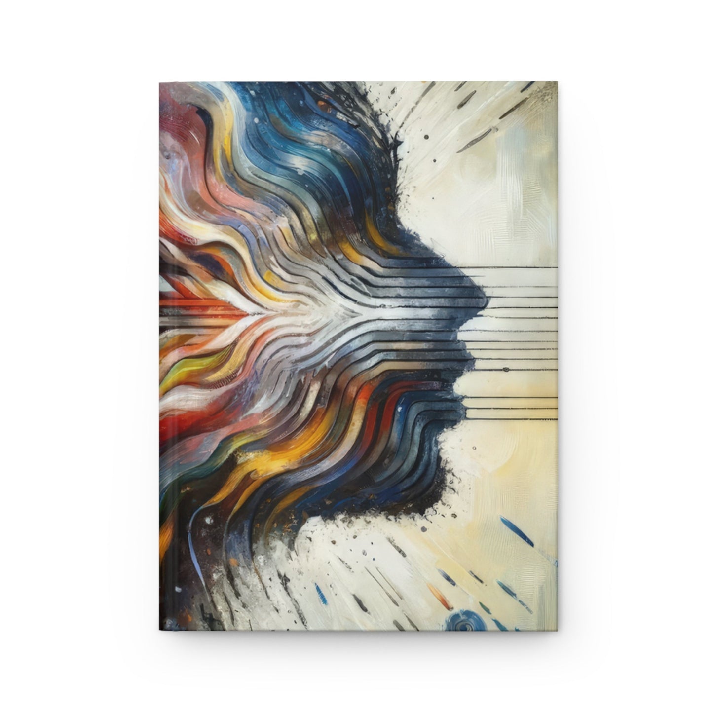 Empathetic Awakening Dynamic Hardcover Journal Matte - ATUH.ART