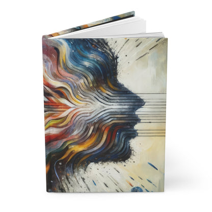 Empathetic Awakening Dynamic Hardcover Journal Matte - ATUH.ART