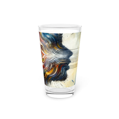 Empathetic Awakening Dynamic Pint Glass, 16oz - ATUH.ART