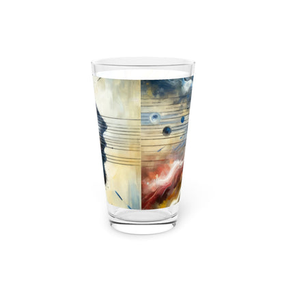 Empathetic Awakening Dynamic Pint Glass, 16oz - ATUH.ART