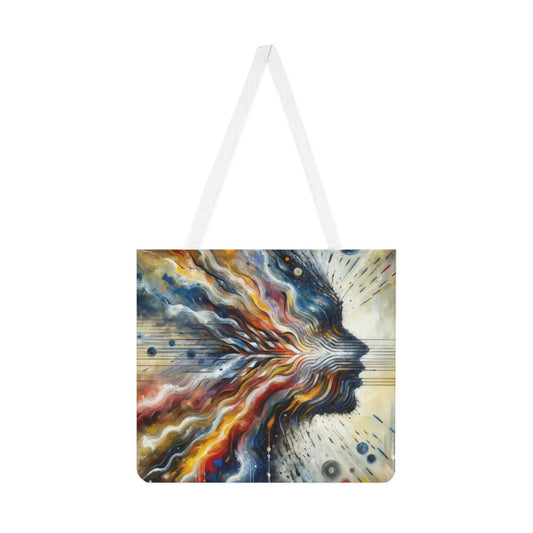 Empathetic Awakening Dynamic Shoulder Tote Bag (AOP) - ATUH.ART